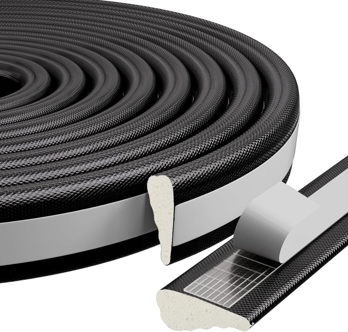 3 Pack*16.4 Ft Weather Stripping Seal Strip for Doors,Soundproofing Window Insulation Draft Stopper