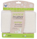 Practical Matter Kitchen Sponge, Organic Cotton Fiber All-Purpose Dish Sponges for Washing Dishes