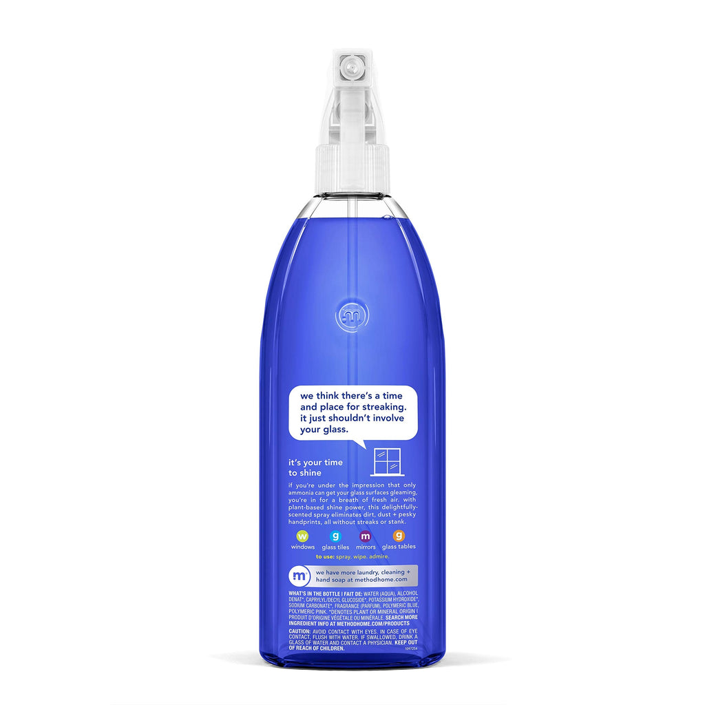 Method Glass Cleaner, Mint, 28 Ounce, 4 Pack, Packaging May Vary