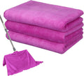 Newwiee 3 Pcs Extra Large Microfiber Cleaning Cloth 30" x 20" Washable Reusable Microfiber Towel