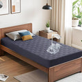 BEDLORE Waterproof Mattress Protector, Twin Size Mattress Pad with Deep Pocket 6"-15" Depth, Soft