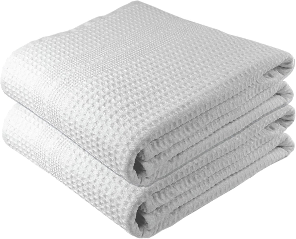 GILDEN TREE Waffle Bath Sheet Large Bath Towels Quick Dry Thin Body Towels, 40x80 Oversized Bath