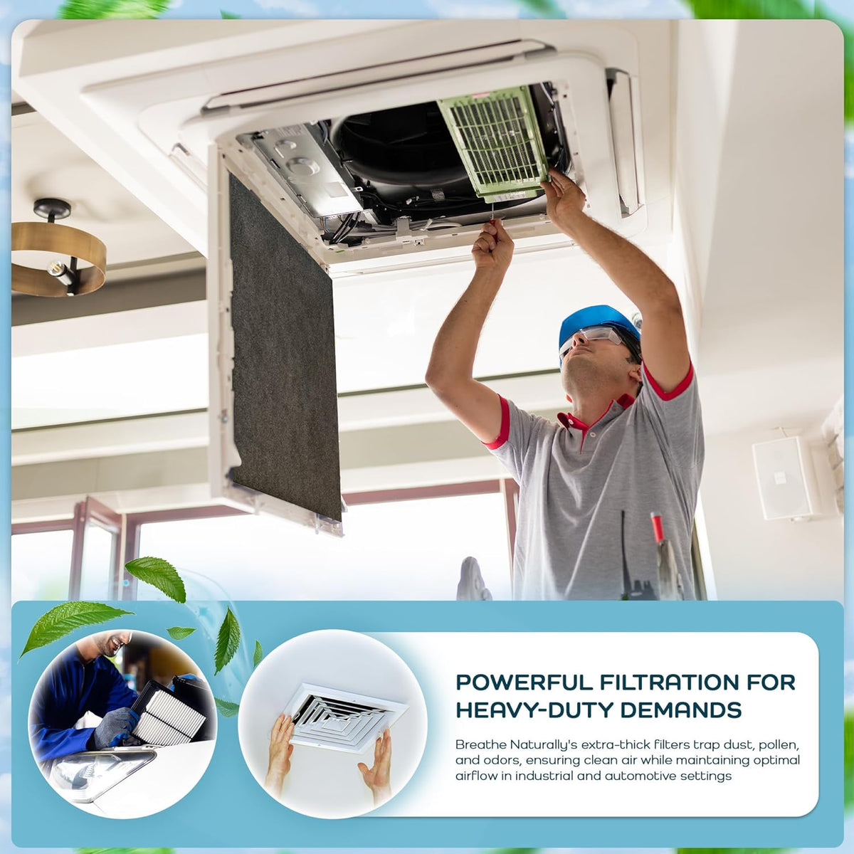 Breathe Naturally "R" Replacement Filters Compatible with Honeywell Air Purifier HPA300 or or