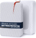Utopia Bedding Waterproof Mattress Protector Twin Size, Premium 3D Air Soft Fabric Mattress Cover