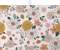 Boho Flower Dish Drying Mat for Kitchen Counter Microfiber Absorbent Dish Kitchen Drying Mat