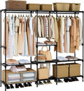 Clothes Rack, Portable Closet, 71.7 Inch Large Capacity Wardrobe Closet, Clothes Storage Organizer