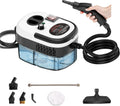 Steam Cleaner Handheld, Portable Steamer Cleaner, 9pcs Fast Heating, 2500W Steamer for Home