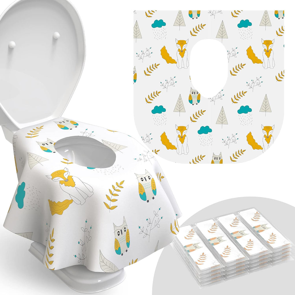 Toilet Seat Covers Disposable - 20 Pack - Waterproof, Ideal for Kids and Adults – Extra Large