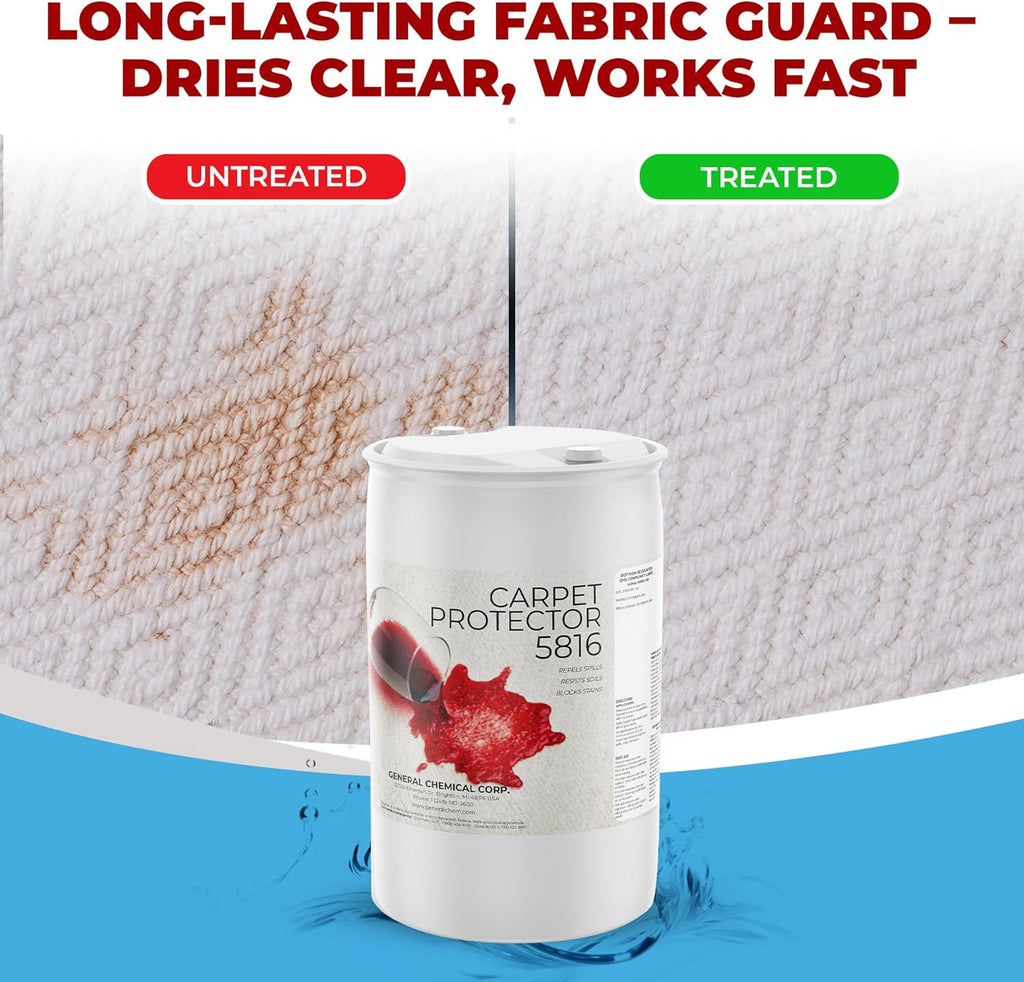 General Chemical Stain Shield Spray - Safe Fabric Protector Spritz and Stain Guard 5816 for