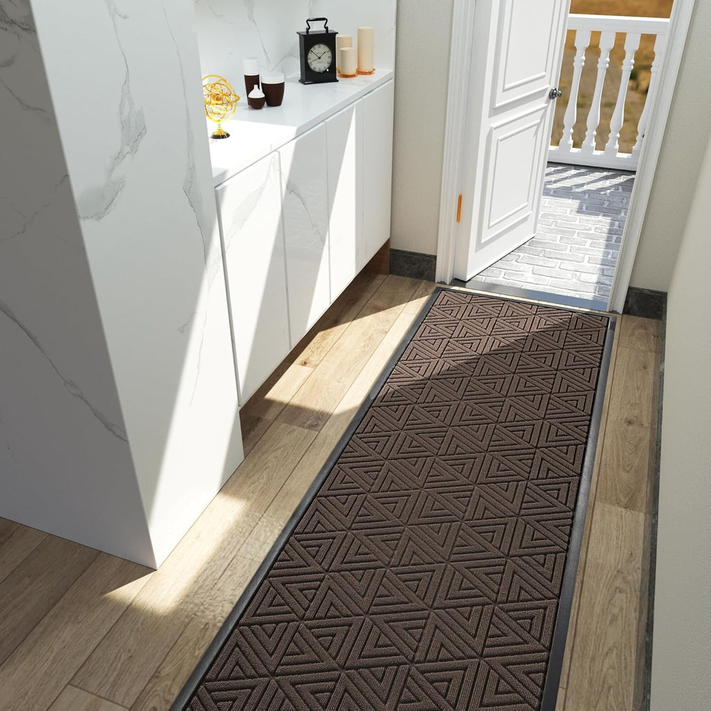 Yimobra Front Door Mat Outside Entrance 72 x 24, Waterproof and Washable Outdoor Mat, Non Slip