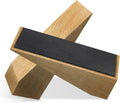 2 Pack Wooden Door Stop - Non-Slip Door Stoppers for Floor - Door Wedges for All Door Types and