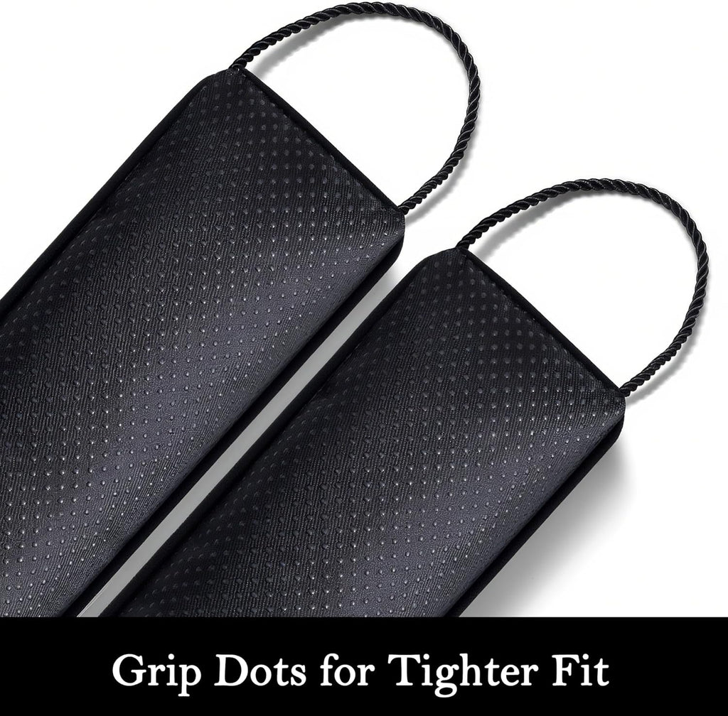 Sunolga 60" Door Draft Stopper Blocks Hot and Cold Air with Removable Washable Cover for Gaps Up to