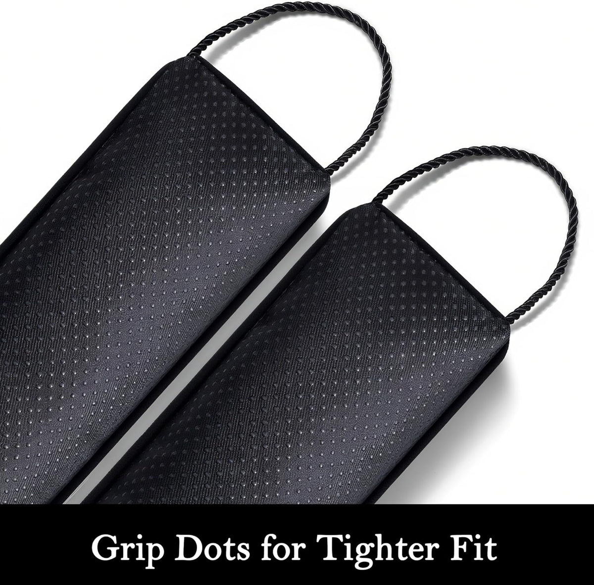 Sunolga 60" Door Draft Stopper Blocks Hot and Cold Air with Removable Washable Cover for Gaps Up to