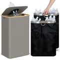 efluky Recycle Bin 26 Gallon, 100L Recycle Bin for Kitchen with 2 Removeable and Reusable Inner
