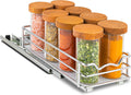 Pull Out Cabinet Organizer for Spices, Cans - Heavy Duty with Lifetime Limited Warranty- Pull Out