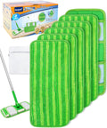 Keepow 6 Pack Reusable Mop Pads Refills Compatible with Swiffer Sweeper Microfiber Wet Mopping