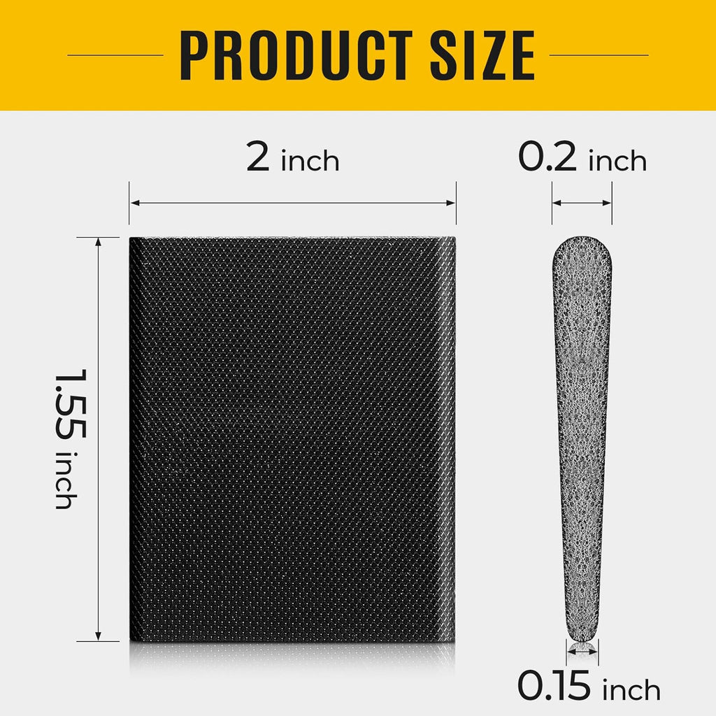 Zonon 32 Pieces Door Corner Seal Weatherstripping Exterior Door Frame Seal Draft Stopper Adhesive