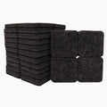 SOFTTOUCH 4717895N Heavy Duty Square Felt Furniture Pads to Protect Hardwood Floors from Scratches