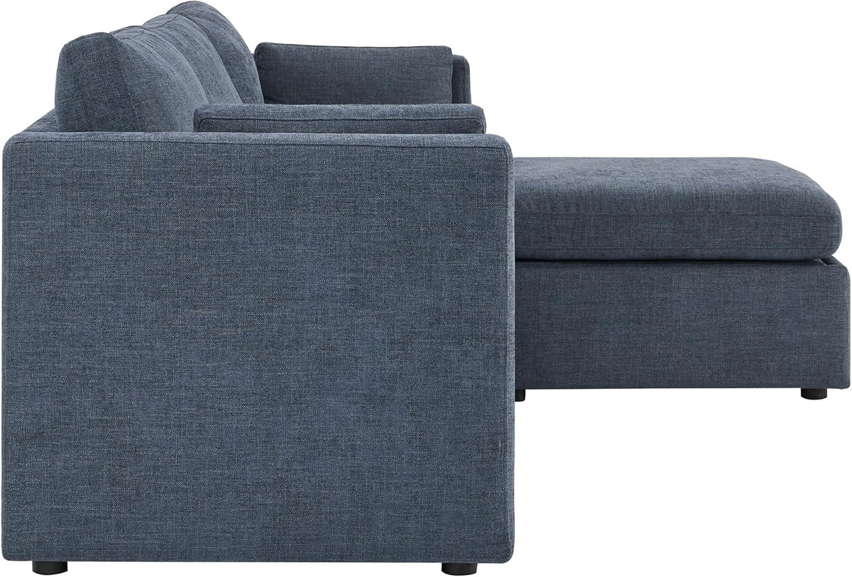CHITA Modular Sectional Sofa, FSC Certified L Shaped Couch with Reversible Chaise, Modular