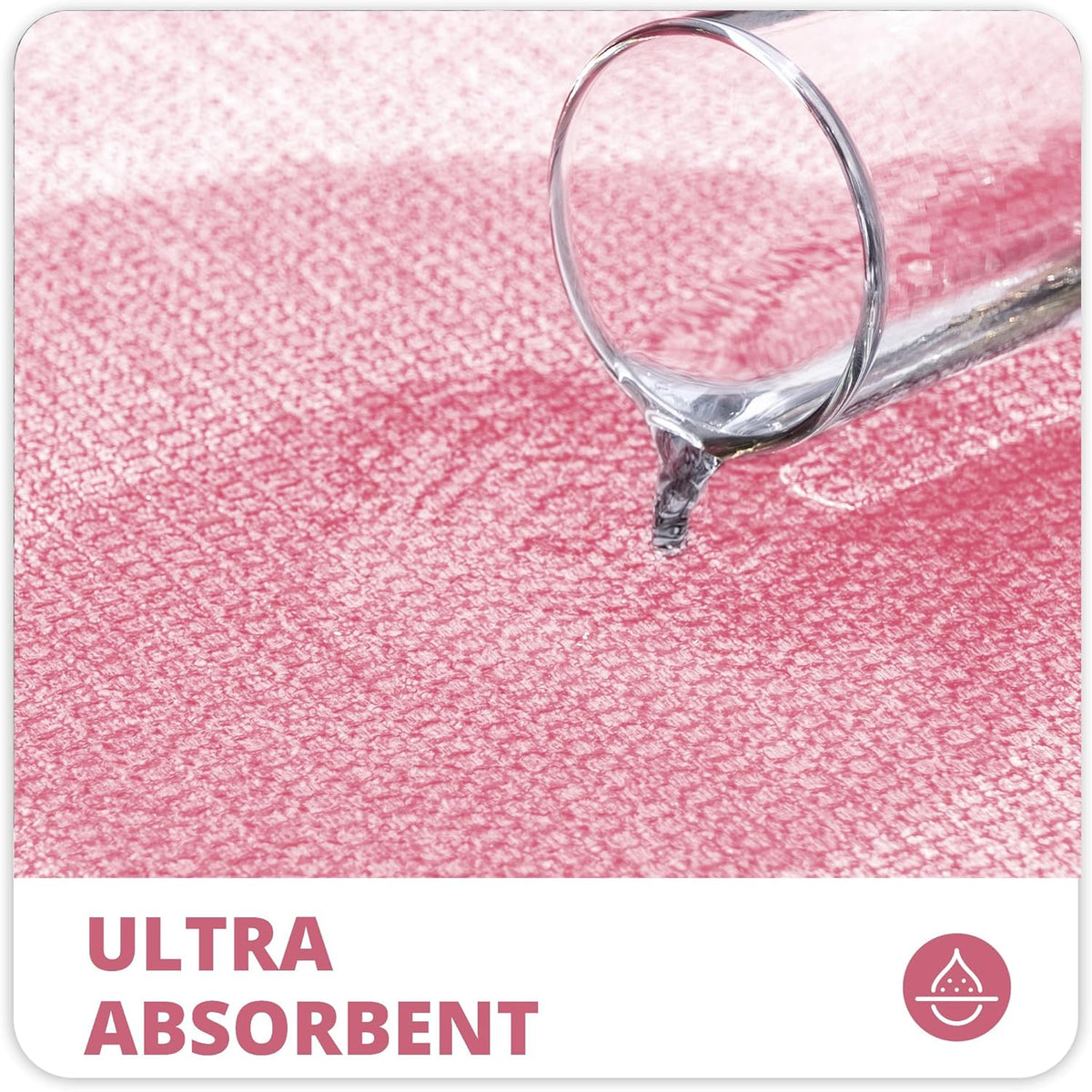 Bath Mat,Ultra Thin Bathroom Rugs,Rubber Bath Mats for Bathroom,No Slip Bath Rugs,Quick Dry,Machine