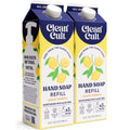 Cleancult Liquid Hand Soap Refills - Lemon Verbena - Moisturizes Dry & Sensitive Skin - Made with