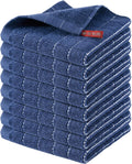 Homaxy 100% Cotton Terry Kitchen Dish Cloths, Ultra Soft and Absorbent Dish Towels for Kitchen