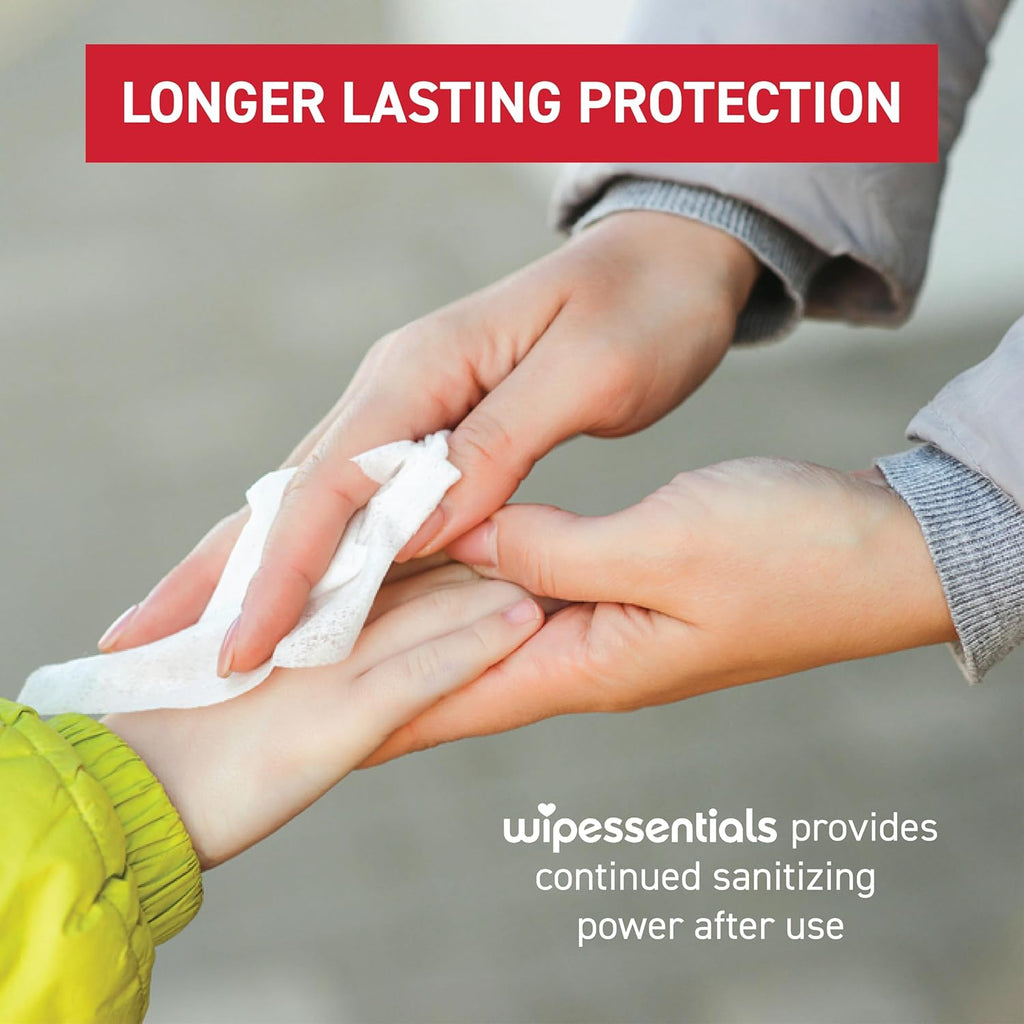 WipeEssentials Hand Sanitizer Wipes, Hand Wipes for Adults and Kids - 360 wipes - 12 Packs of 30ct