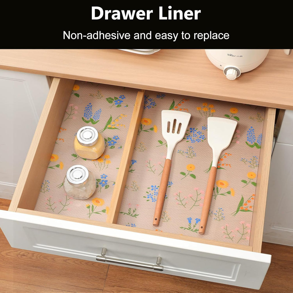 INNOLITES INNOLITES Non-Slip Shelf Liner – Cabinet & Drawer Liner Non-Adhesive – Waterproof