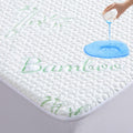 GOONIK Twin Size Mattress Protector, Breathable Bamboo Viscose Waterproof Twin Mattress Pad Cover