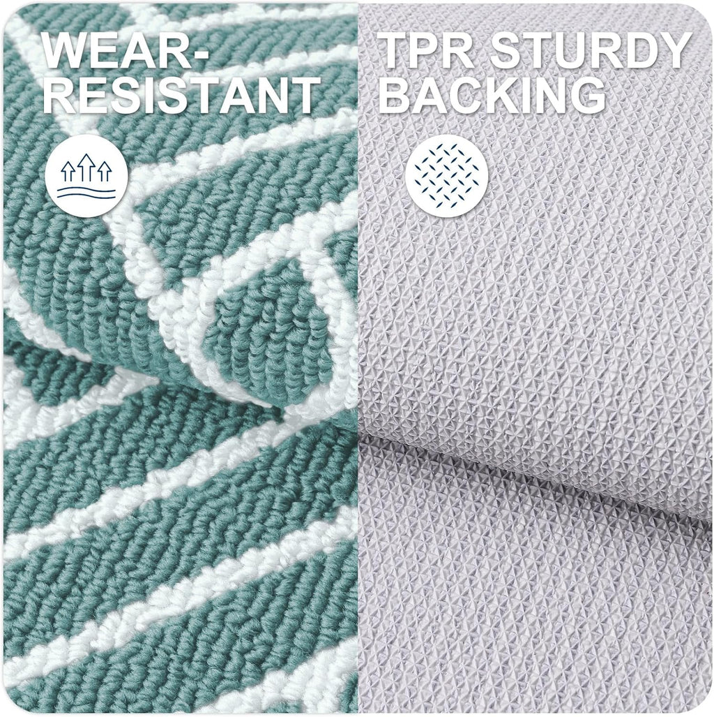 OLANLY Indoor Door Mat, 36x24 Inch, Dirt Resistant and Absorbent, Non-Slip Rubber Backing Floor