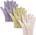 Patelai 3 Pairs Microfiber Plant Dusting Gloves Leaf Cleaning Gloves for Indoor Plants, Blinds
