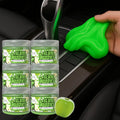 Slime Buddies Car Cleaning Gel Putty - 6 Pack Apple Scented Interior Detailing Tool for Cup Holder