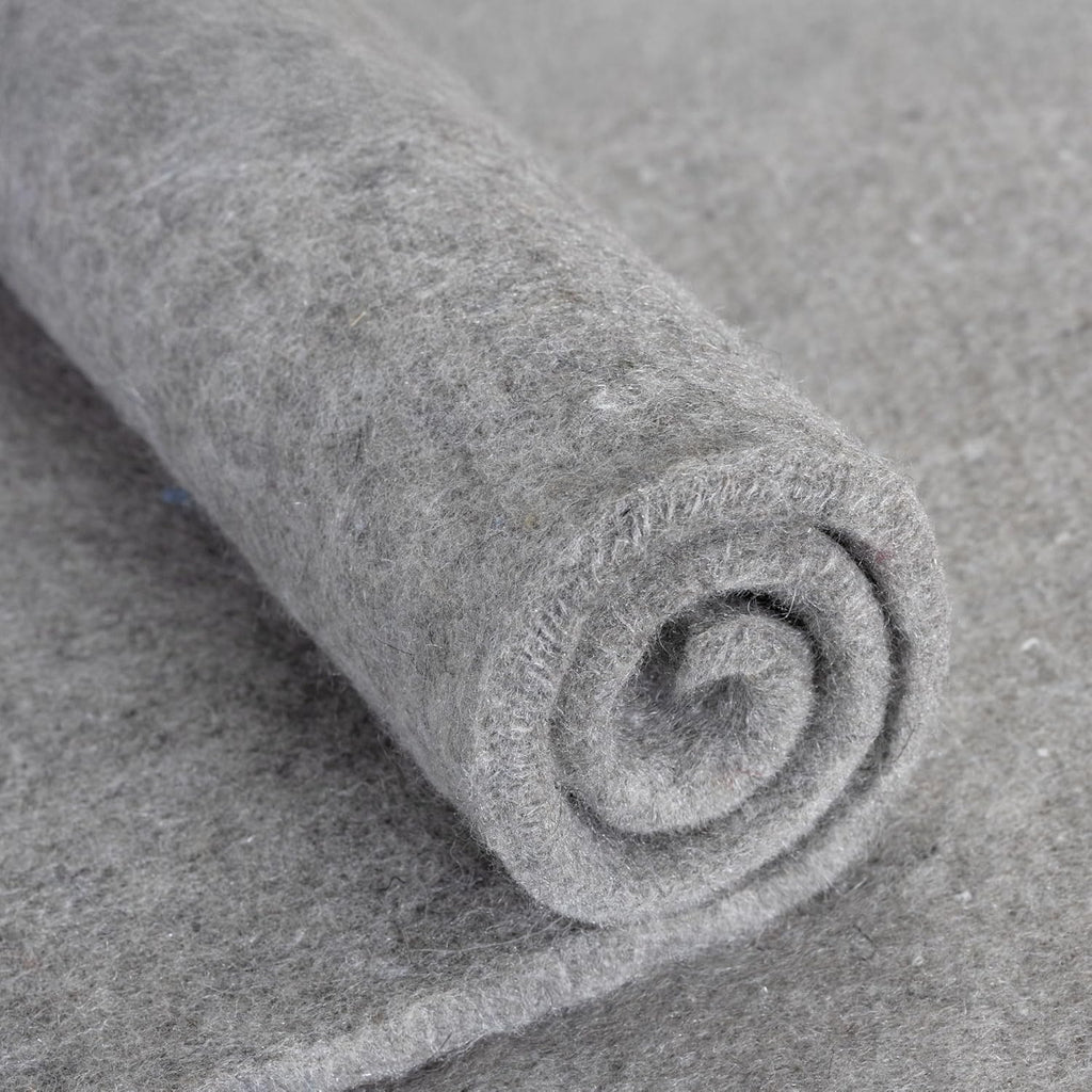 RUGPADUSA - Eco-Plush - 7'10" x 9'10" - 1/2" Thick - 100% Felt - Luxurious Cushioned Rug Pad