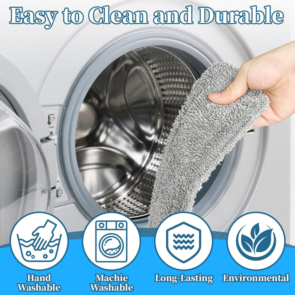 5 Pack Steam Mop Replacement Pads,Steam Mop Pads Compatible with GorFanty Steam Mop GF-6610B &