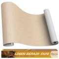 Linen Repair Tape 16x90 inch, Self Adhesive Fabric Patches, Linen Patch Tape Kit, Fabric Repair