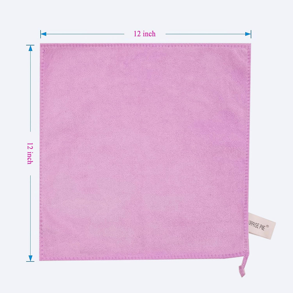 Microfiber Cloth 6Pack Cleaning Rags Absorbant Lint Free Cloth for House, Kitchen, Car, Glass