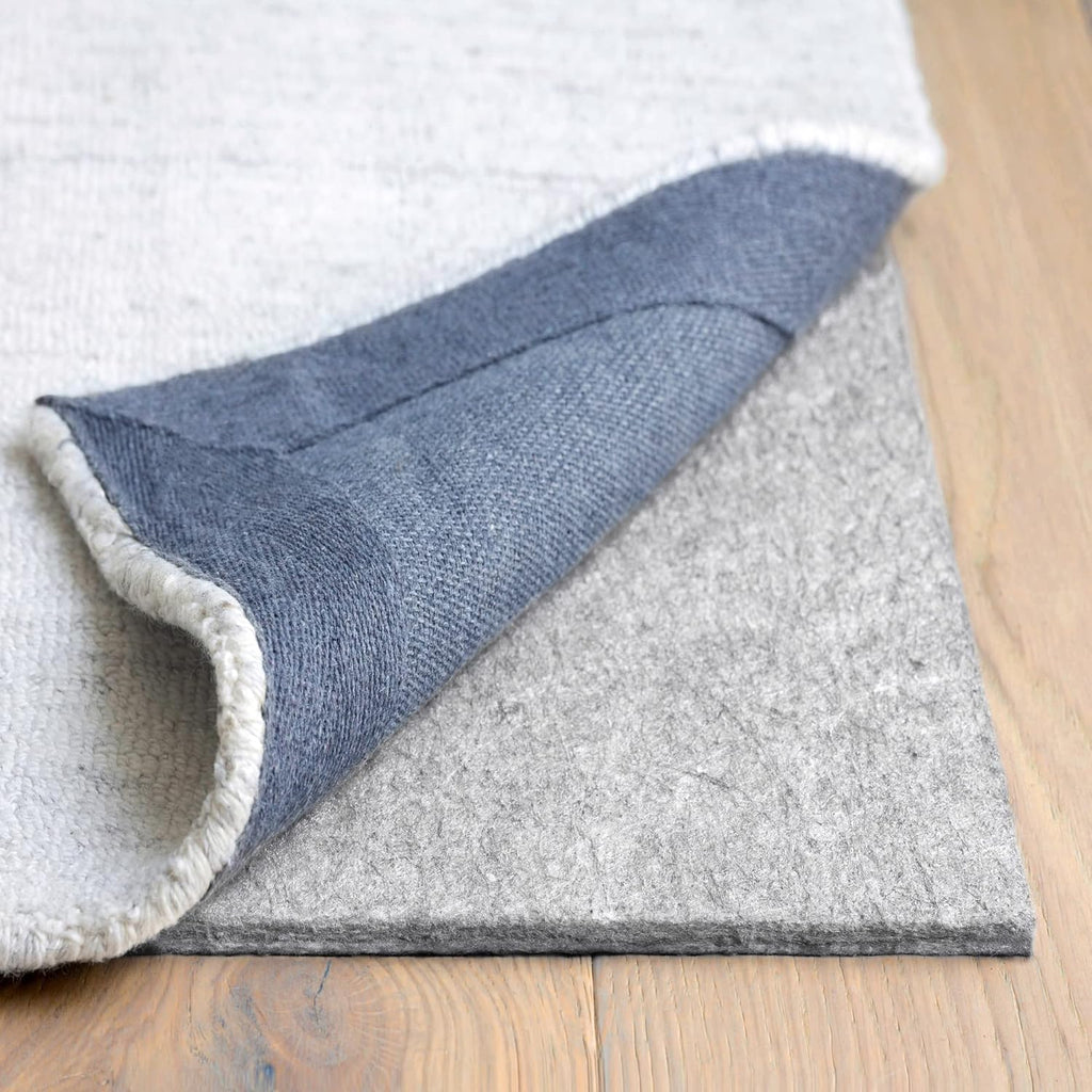RUGPADUSA - Dual Surface - 2'x5' - 3/8" Thick - Felt + Rubber - Enhanced Non-Slip Rug Pad - Adds