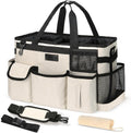 Cleaning Caddy Organizer with Handle - Large Caddy Bag for House & Bathroom Cleaning Supplies, 15 x