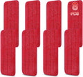 8 Pack 16.5 inch Reusable Mop Pads Microfiber Spray Mop Replacement Heads for Wet/Dry Mops