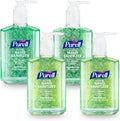 PURELL Advanced Hand Sanitizer Soothing Gel, Fresh Scent, 8 fl oz Pump Bottle (Pack of 4)
