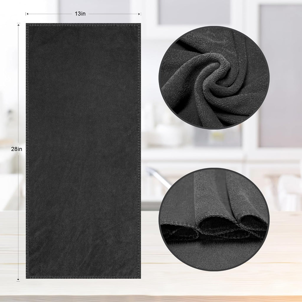 kimteny 13x28 Inches Kitchen Cloth Dish Towels, 400 GSM Premium Dishcloths, Super Absorbent Coral