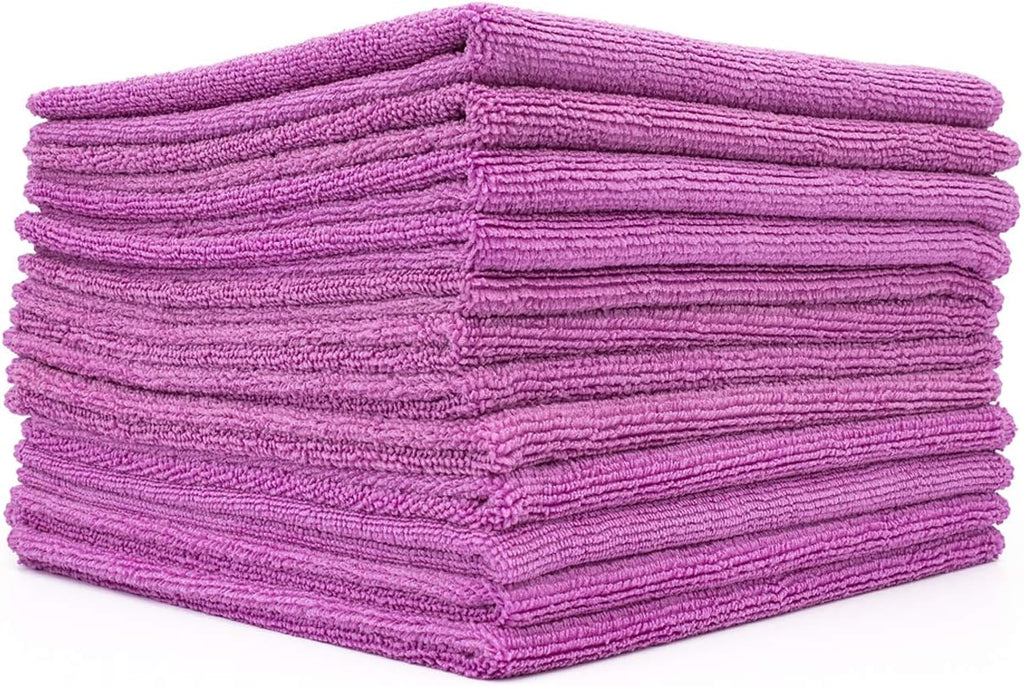 The Rag Company - All-Purpose Microfiber Terry Cleaning Towels - Commercial Grade, Highly