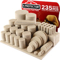 Felt Furniture Pads X-PROTECTOR 235 PCS Premium Furniture Pads - Felt Pads Furniture Feet Best Wood