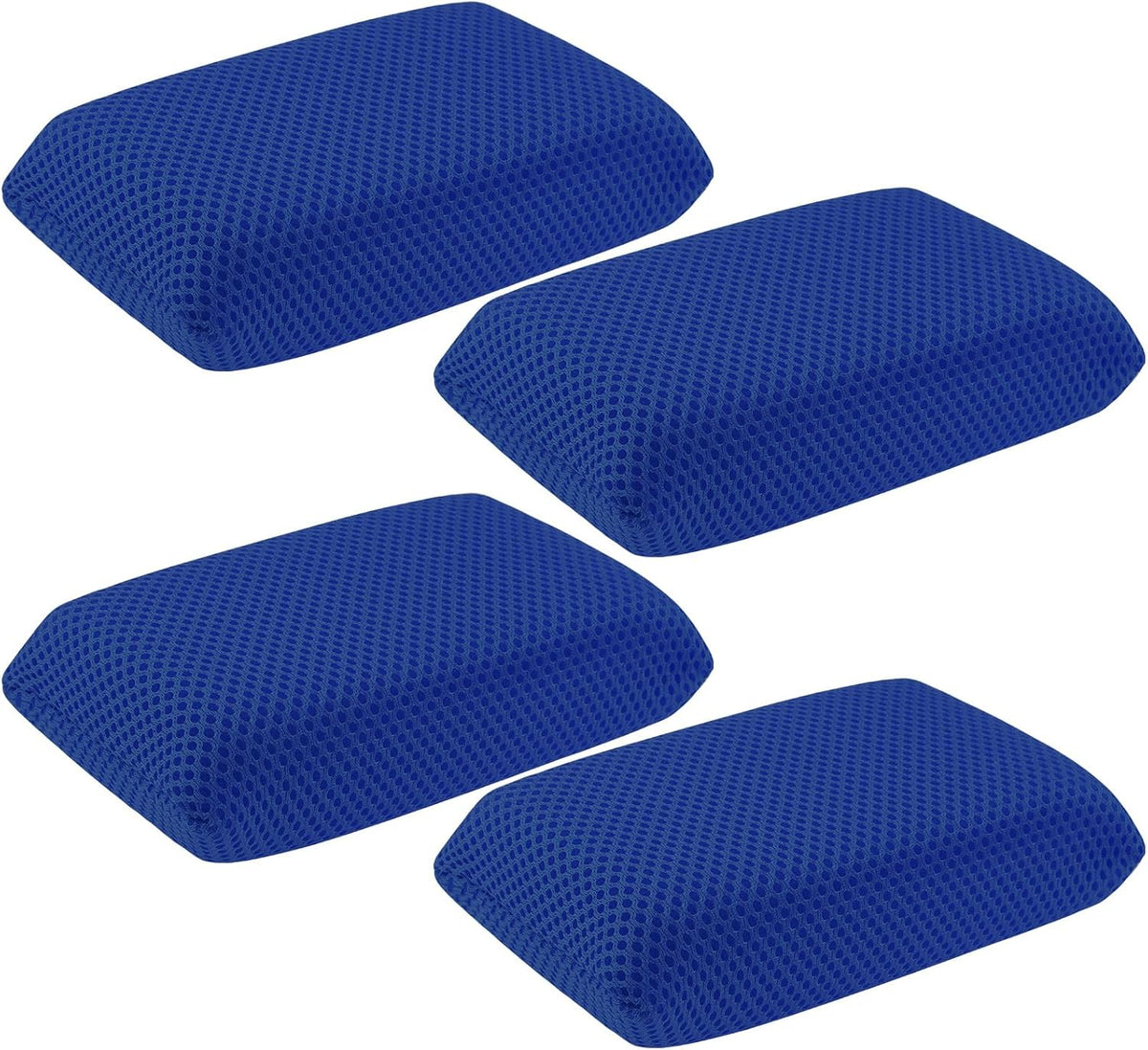 4 PCS Bug Scrubber Sponge Car, Bug Remover Wash Sponge，Car Cleaning Sponge for Bugs, Tar, Grime
