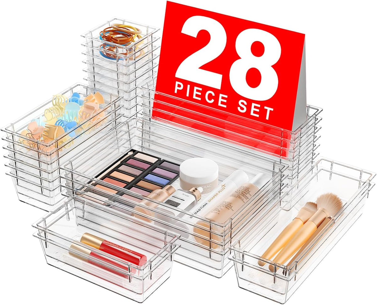 A-LuGei Drawer Organizer, Bathroom Organizers and Storage, Makeup organizer, Desk drawer organizer