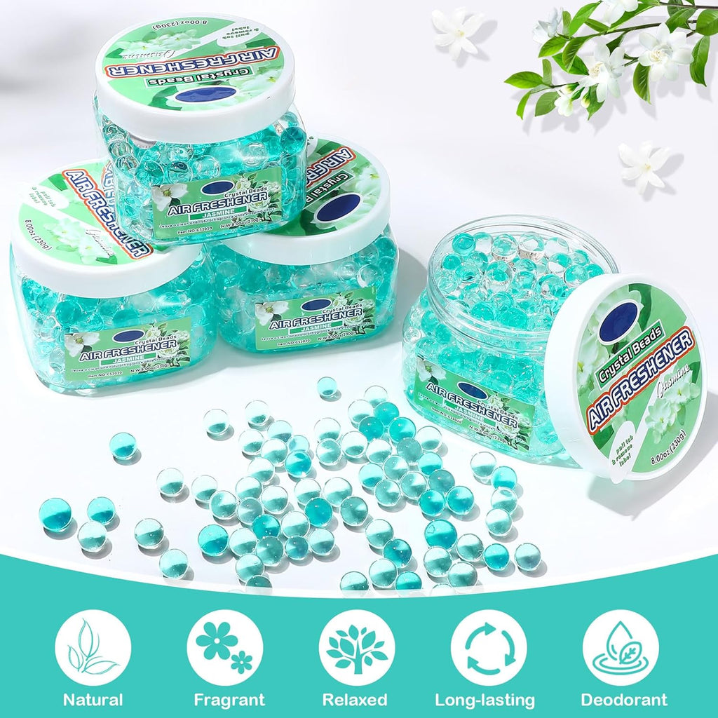 12 Pcs Air Freshener Gel Bulk Odor Eliminator Gel Beads 8 oz Long Lasting Air Freshener Beads