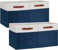 DULLEMELO 13 inch Cube Storage Bins, Gift Baskets Empty for Boy Girl Mother Father Christmas