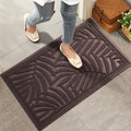 Front Door Mat, Absorbent Resist Dirt Welcome Door Mat Indoor Outdoor, Waterproof Doormat, Sturdy