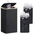 29 Gallons Recycling Bins for Kitchen, Indoor Recycle Bins with Lid, 110L Large Recycle bin with 2