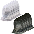 10-Pack Mesh Laundry Bags, 24 × 36 Inch Heavy-Duty Drawstring Mesh Bag Set (5 Black & 5 White)